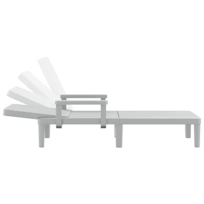 Șezlong Reglabil Exterior 4 Poziții - Livrare Gratuită
