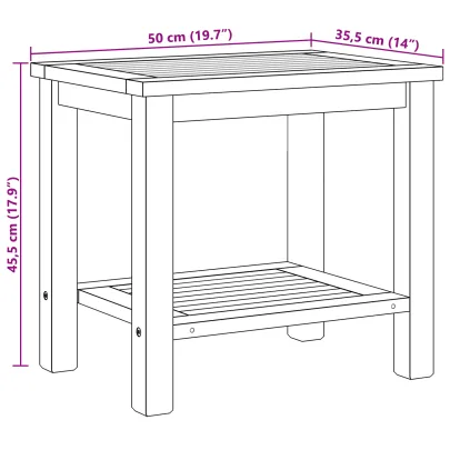 Masă Cafea Lemn Tec | Mobilă Grădină | Livrare Gratuită