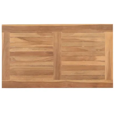 Masă de Cafea Lemn Tec | 70x40x45 cm | Livrare Gratuită