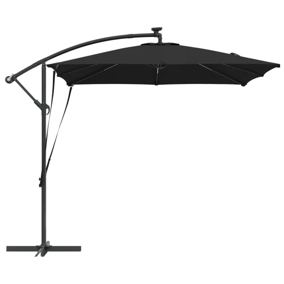 Parasol Banana Negru cu Brațe | Livrare Gratuită Parasol Banana Negru cu Brațe | Livrare Gratuită
