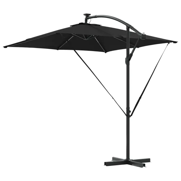 Parasol Banana Negru cu Brațe | Livrare Gratuită Parasol Banana Negru cu Brațe | Livrare Gratuită