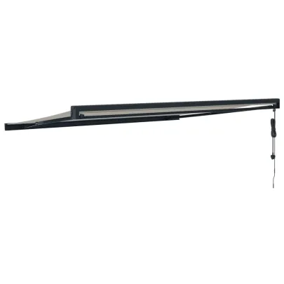 Copertină Retractabilă 4x3m - Aluminiu și Textil - Livrare Gratuită