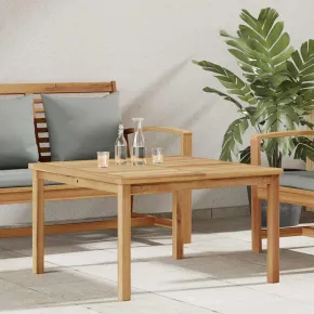 Masă Cafea Lemn Tec 85x85x45 cm - Livrare Gratuită