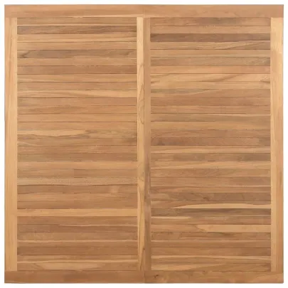 Masă de Cafea Exterior Lemn Tec | Livrare Gratuită