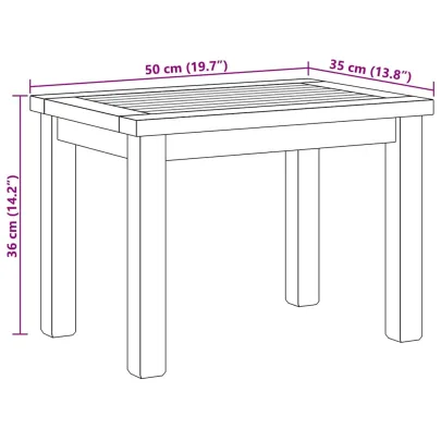 Masă de Cafea Lemn Tec | Mobilier Grădină | Livrare Gratuită