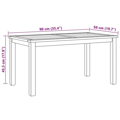 Masă de Cafea Lemn Tec | Mobilier Grădină | Livrare Gratuită