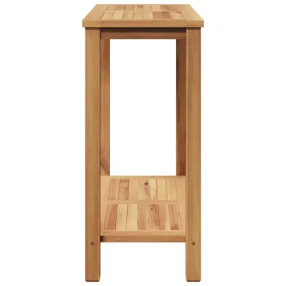 Masă Consolă Lemn Tec pentru Grădină și Terasă