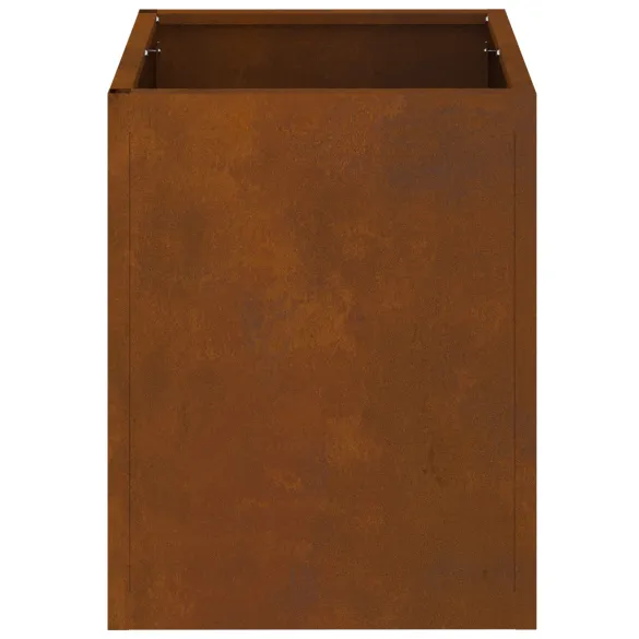 Vază Grădină Oțel Corten Rustică - Livrare Gratuită