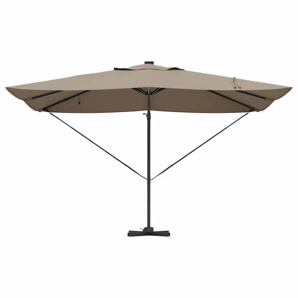 Umbrelă Cantilever Roma cu LED-uri pentru Exterior