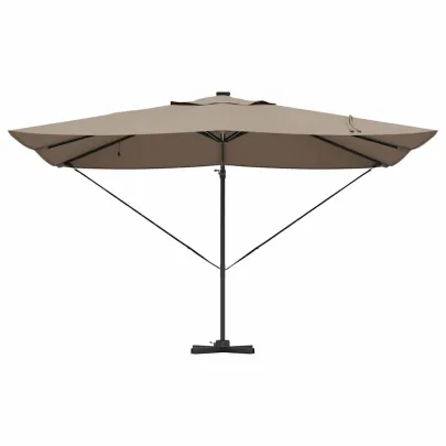 Umbrelă Cantilever Roma cu LED-uri pentru Exterior