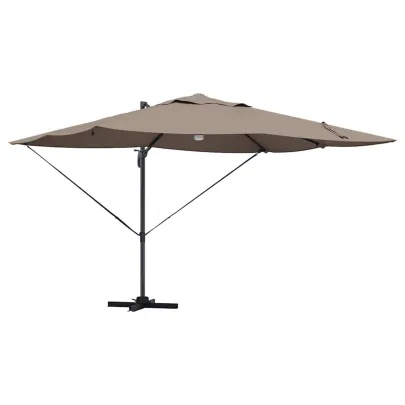 Umbrelă Suspendată Exterior - Protecție Soare Grădină