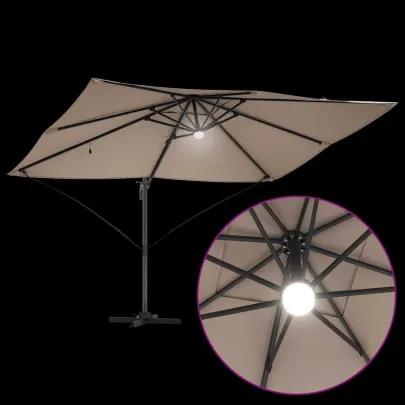 Umbrelă Suspendată Exterior - Protecție Soare Grădină