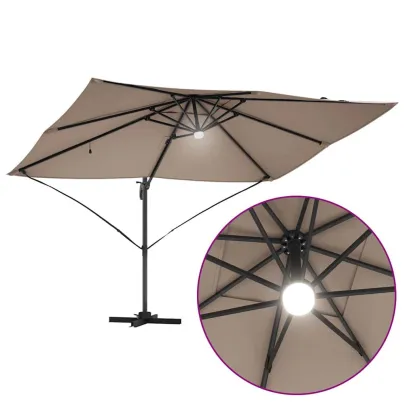 Umbrelă Suspendată Exterior - Protecție Soare Grădină