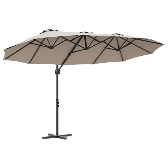 Parasol Cantilever Grădină cu Blocare | Livrare Gratuită