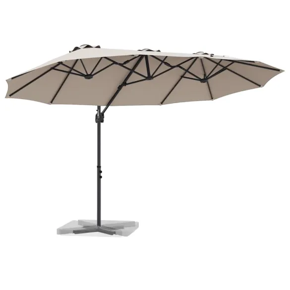 Parasol Cantilever Grădină cu Blocare | Livrare Gratuită