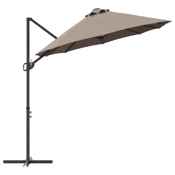 Parasol Cantilever Grădină cu Blocare | Livrare Gratuită