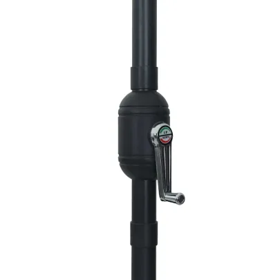Umbrelă de Grădină Rotundă 395 cm - Gri Taupe | Livrare Gratuită