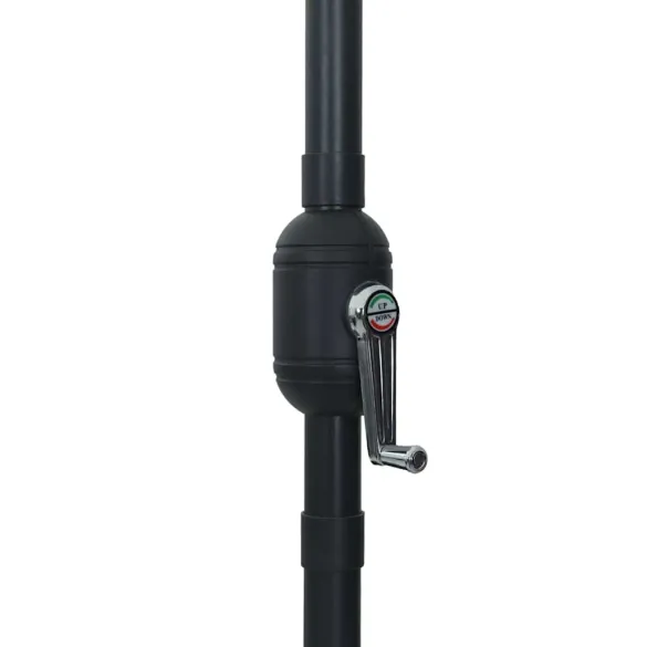 Umbrelă de grădină cu LED-uri - ø395 cm - Gri Taupe | Livrare Gratuită