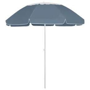Umbrelă de Plajă Albastră 300 cm - Protecție UV | Livrare Gratuită