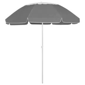 Umbrelă de Plajă 300 cm Antracit - Protecție UV | Livrare Gratuită