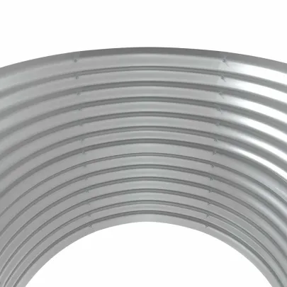 Jardinieră Grădină Maro Oțel 100x100 cm | Livrare Gratuită