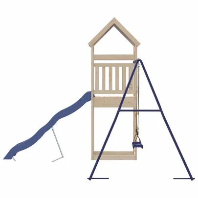 Set Joacă Exterior Lemn Masiv de Pin - Livrare Gratuită