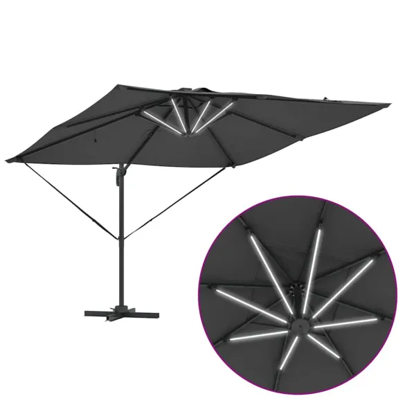 Parasol Roma Brat Articulat Aluminiu | Livrare Gratuita