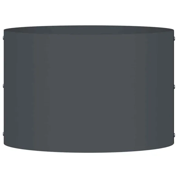 Ghivece Metalice Antracit - Set 5 Bucăți pentru Grădină