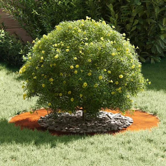 Ghiveci Oțel Corten Mare pentru Exterior | Decor Rustic