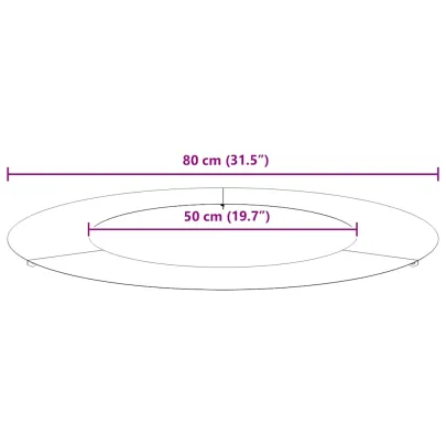 Ghiveci Oțel Corten Mare pentru Exterior | Decor Rustic