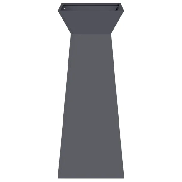 Suport Plante Antracit Plastic Interior/Exterior 40x40x101 cm