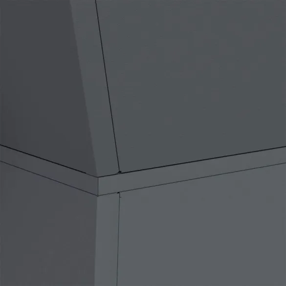 Suport Plante Antracit Plastic Interior/Exterior 40x40x101 cm