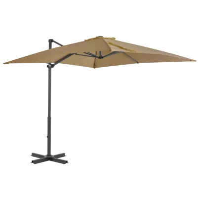 Umbrelă în consolă de grădină - Aluminiu - 250x250 cm