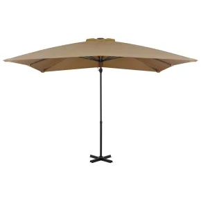 Umbrelă în consolă de grădină - Aluminiu - 250x250 cm 2