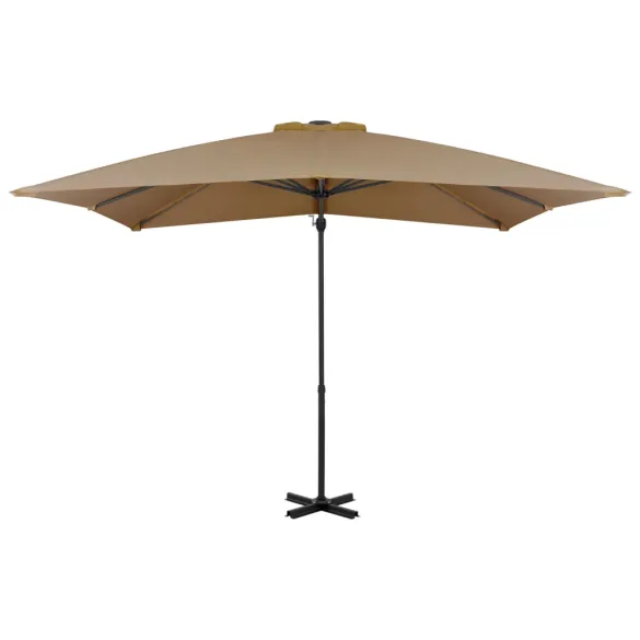 Umbrelă în consolă de grădină - Aluminiu - 250x250 cm