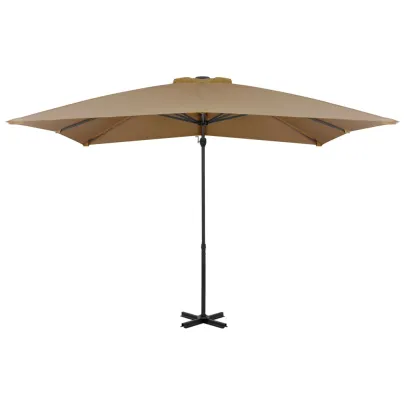 Umbrelă în consolă de grădină - Aluminiu - 250x250 cm