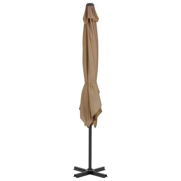 Umbrelă în consolă de grădină - Aluminiu - 250x250 cm