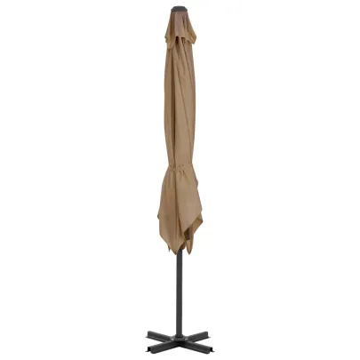 Umbrelă în consolă de grădină - Aluminiu - 250x250 cm