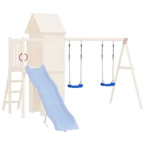 Set 2 Leagăne Frânghii Albastre pentru Grădină