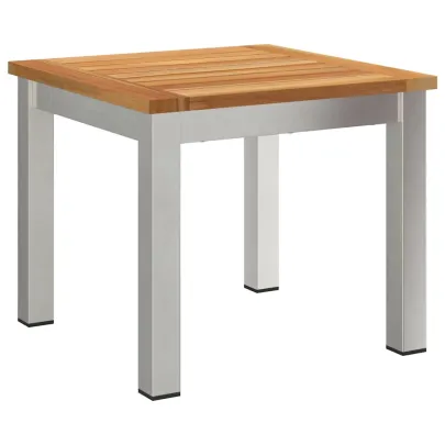 Șezlong Grădină 3 Piese Lemn Acacia - Livrare Gratuită