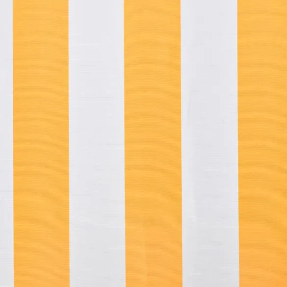Pânză Copertină Galben-Alb 3x2,5m - Protecție UV