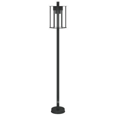 Lampă Exterior Podea Negru Oțel Inoxidabil 100 cm