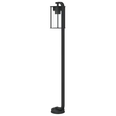 Lampă Exterior Podea Negru Oțel Inoxidabil 100 cm