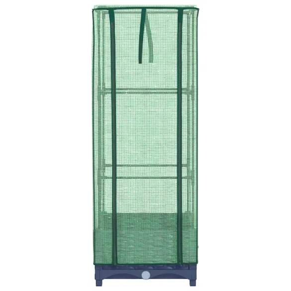 Strat Înălțat cu Seră Ratan - Protecție Plantă