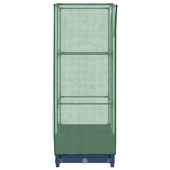 Strat Înălțat cu Seră Ratan - Protecție Plantă