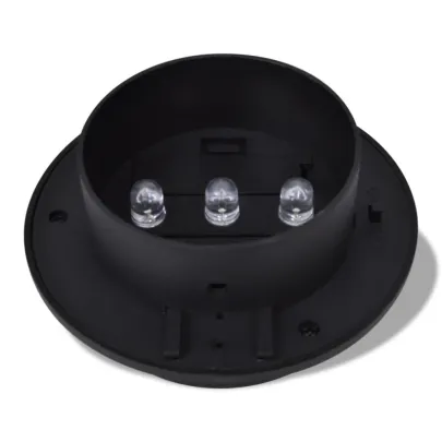 Set 6 Lămpi Solare pentru Gard | Negru | Livrare Gratuită