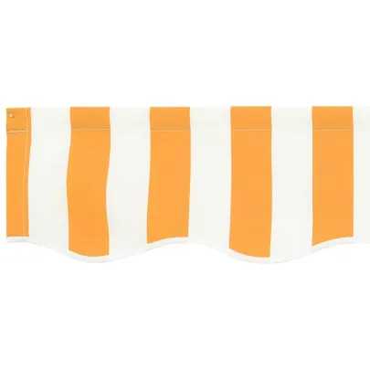 Material schimb marchiză 2.5x2 m galben-alb | VidaXL
