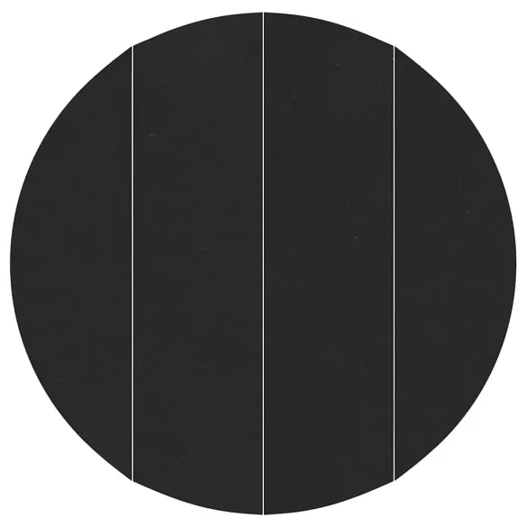 Foaie de sol piscină rotundă, neagră, Ø 458 cm - Non-woven
