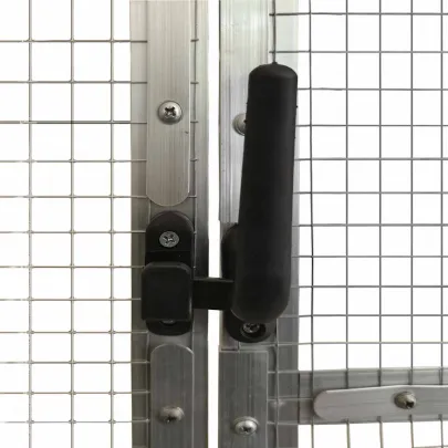 Volieră Păsări Aluminiu - 1,79x2x1,85 m - Livrare Gratuită