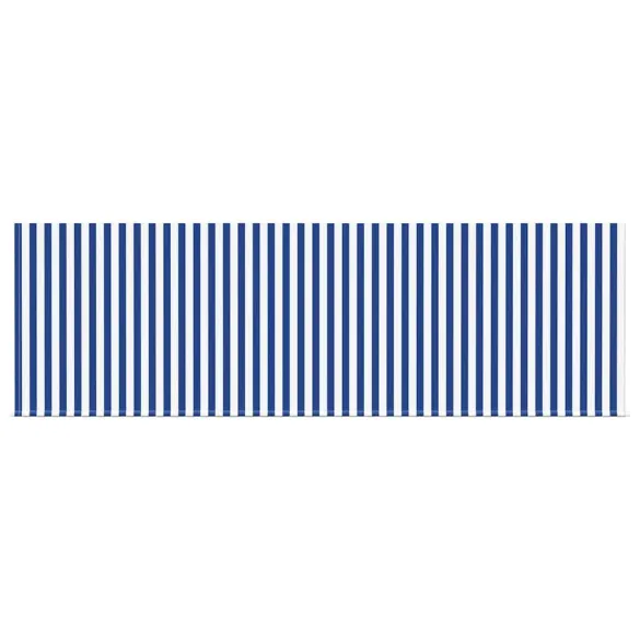 Cortină Retractabilă Exterioară Dungi Albastru-Alb 350x200
